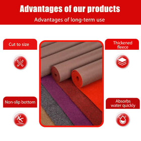 HONKKTHY red carpet runner packaging and size details for easy planning.