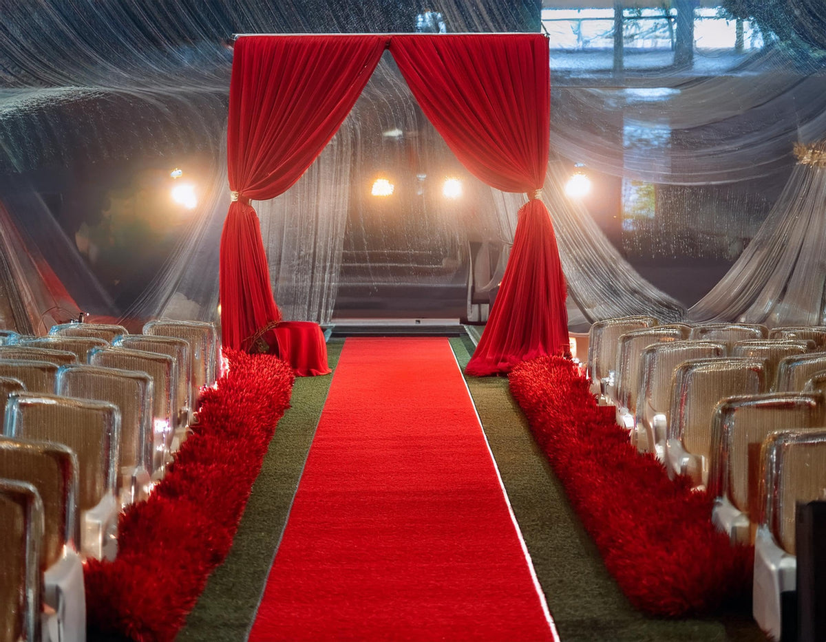 HONKKTHY red carpet wrinkle-removal guide helps restore a smooth surface.