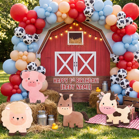 Honoson horse cutout suits barnyard scenes and lively party photos