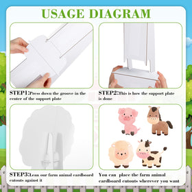 Honoson sheep cutout adds rustic classroom or yard decor charm
