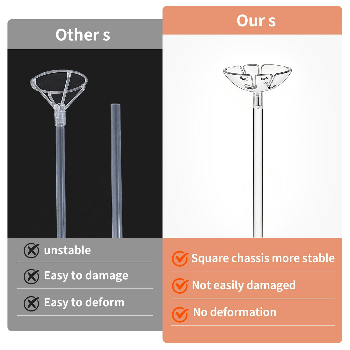 HONTUU balloon stand assembly process demonstrating quick setup for events.