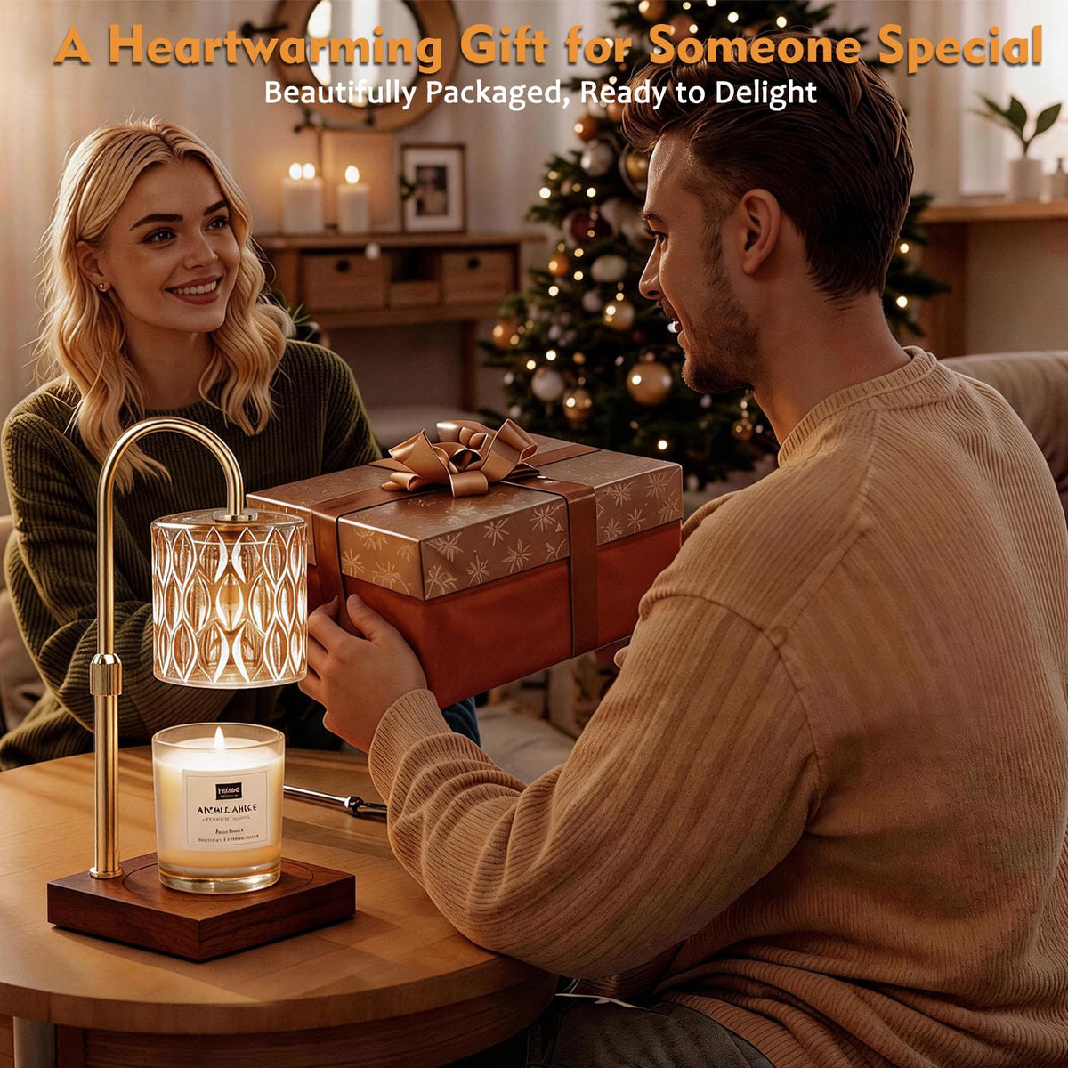 Honvinor sleek modern design adds decor while warming fragrances.