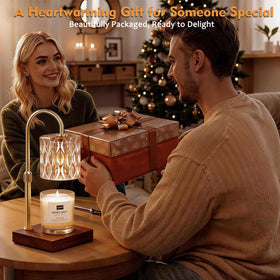 Honvinor sleek modern design adds decor while warming fragrances.