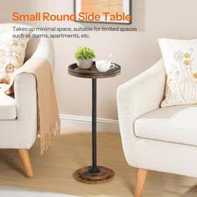 HOOBRO anti-tip edge guard keeps beverages secure on the tabletop.