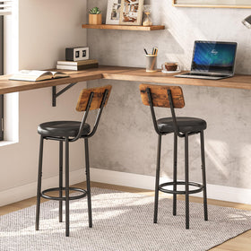 HOOBRO bar stool for kitchen island enables casual meals