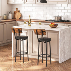 HOOBRO bar stool seat PU cushion easy-care comfort for daily use