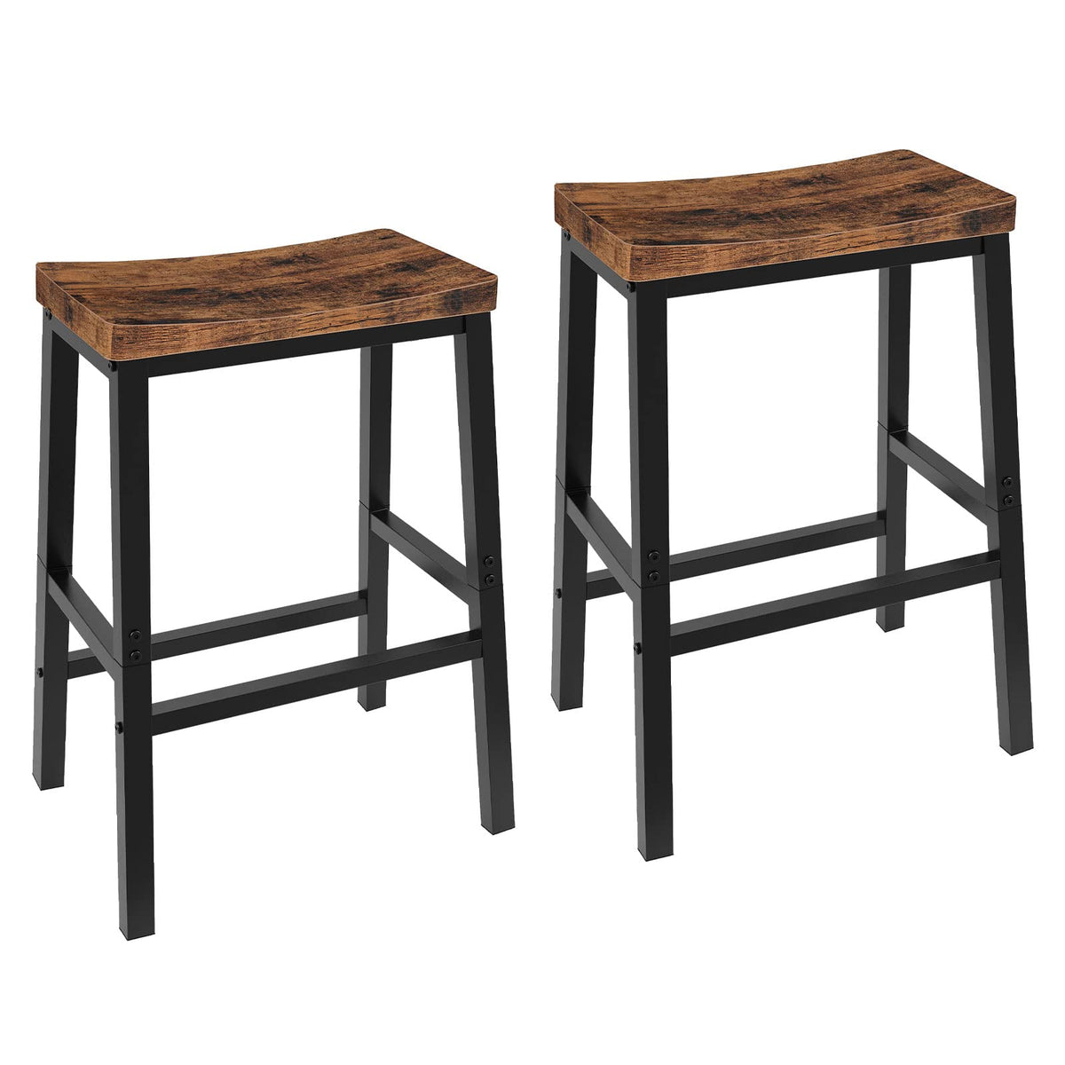 HOOBRO saddle bar stool with ergonomic seat for comfortable counter seating
