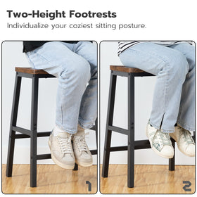 265-pound weight capacity on HOOBRO saddle stools
