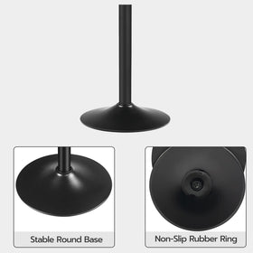 HOOBRO easy-assembly bar table with clear instructions.