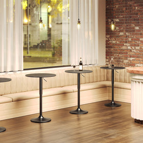 HOOBRO bar table modern design adds a sleek touch to any space.