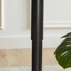 HOOBRO bar table round base provides stability on various floors.