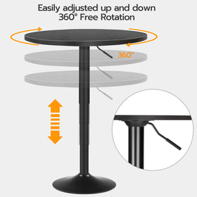 HOOBRO bar table ideal for small spaces, dining, or cafe corners.