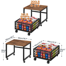 HOOBRO BF155TL01 adjustable feet stabilize on uneven floors.