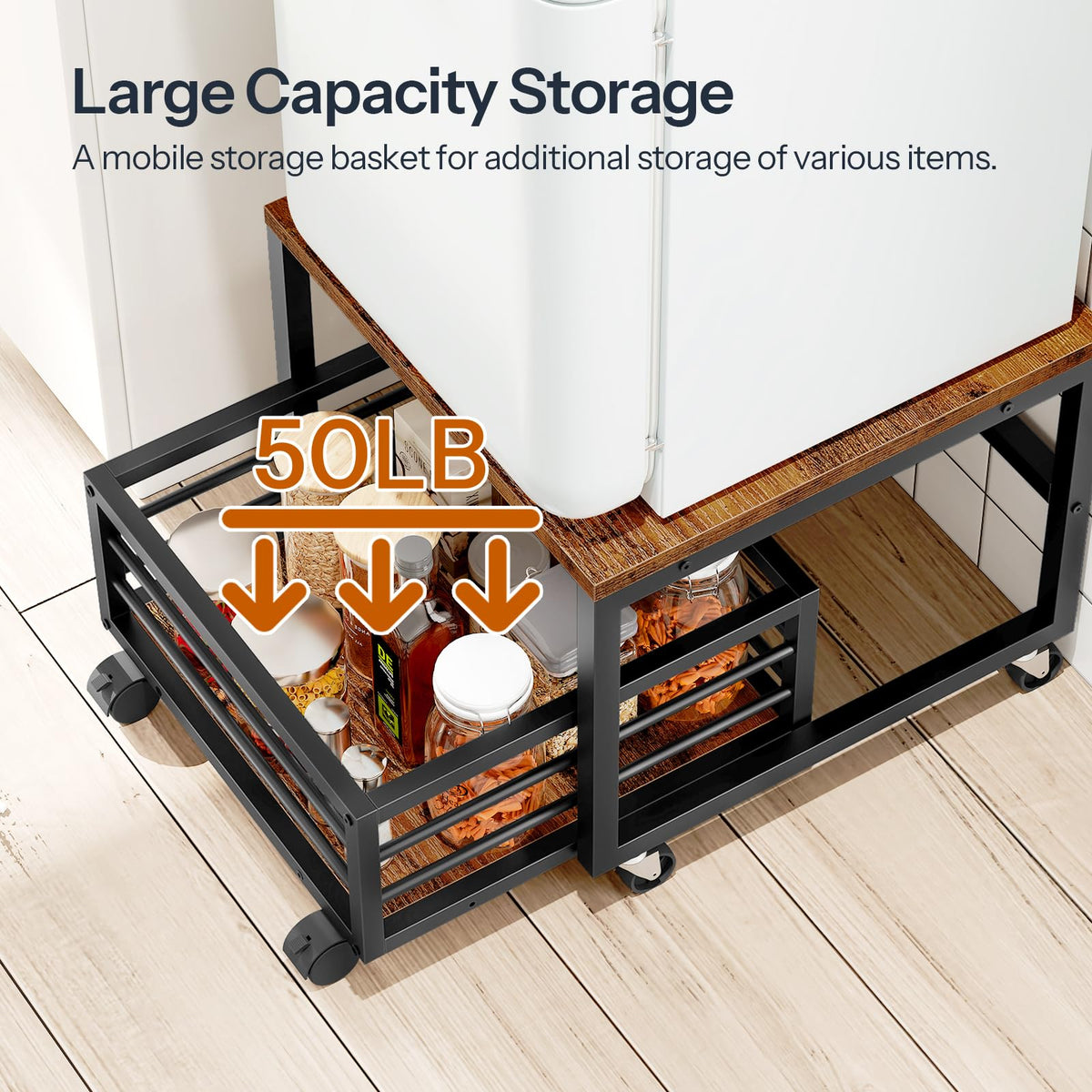 HOOBRO BF155TL01 wheels in motion for flexible living spaces.