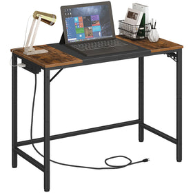 HOOBRO BF40UDN01 desk top view offers ample space for monitors and peripherals
