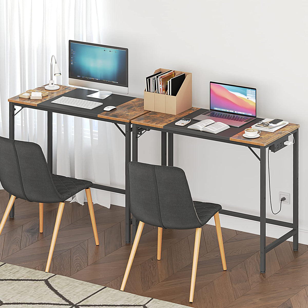 HOOBRO BF40UDN01 dining-mode setup doubles as a compact table