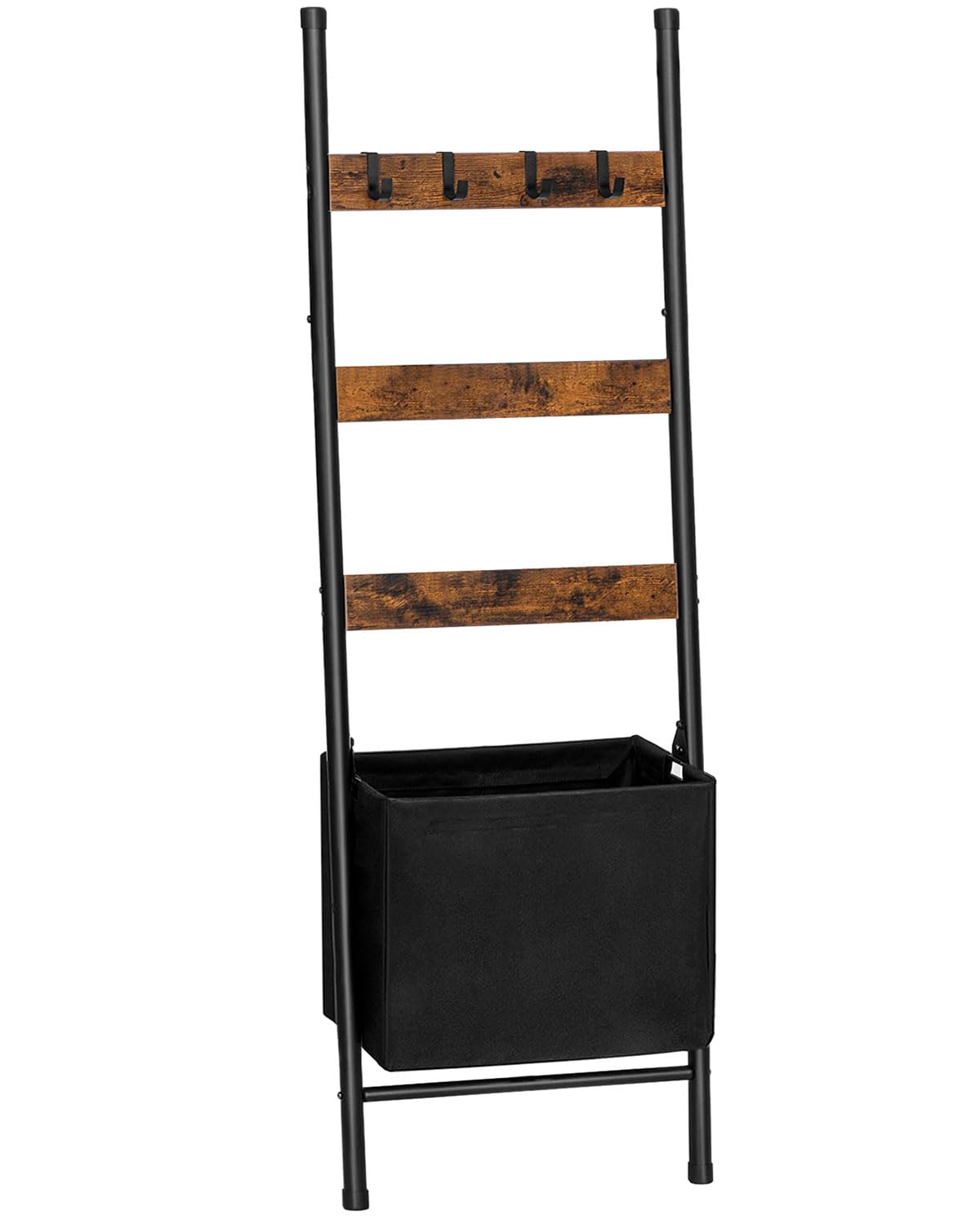 HOOBRO rack in a bathroom corner ideal for drying towels and organizing essentials
