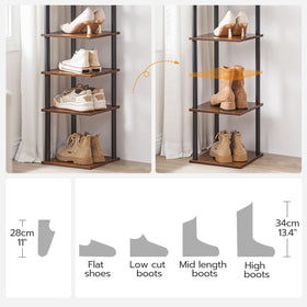HOOBRO bottom non-slip pads and anti-tip kit provide stable placement on various floors