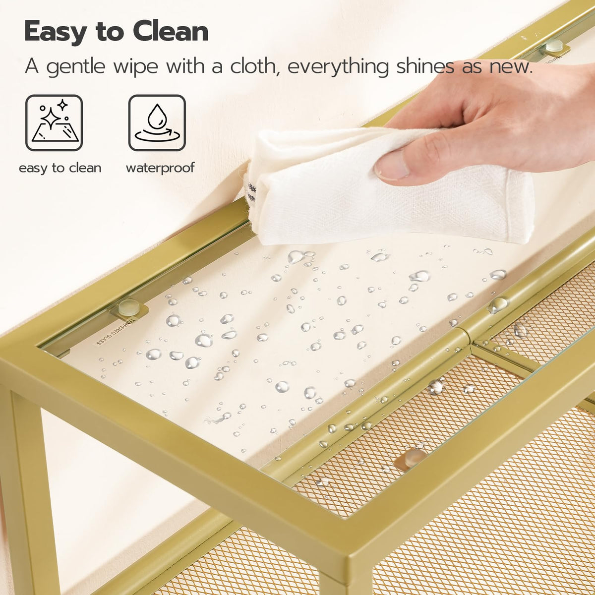 HOOBRO compact design offers organizers without crowding rooms