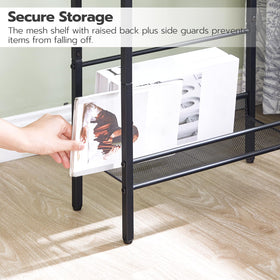HOOBRO compact nightstand with easy assembly and durable construction