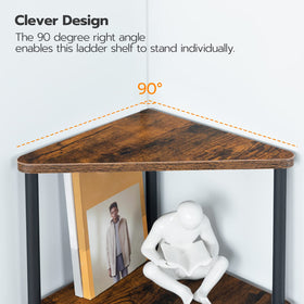 HOOBRO corner shelf easy assembly with clear instructions saves setup time.