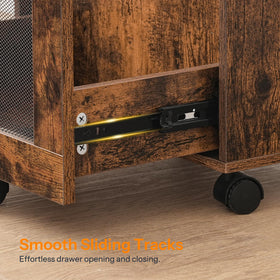 HOOBRO cabinet easy-install with illustrated guide for quick setup.