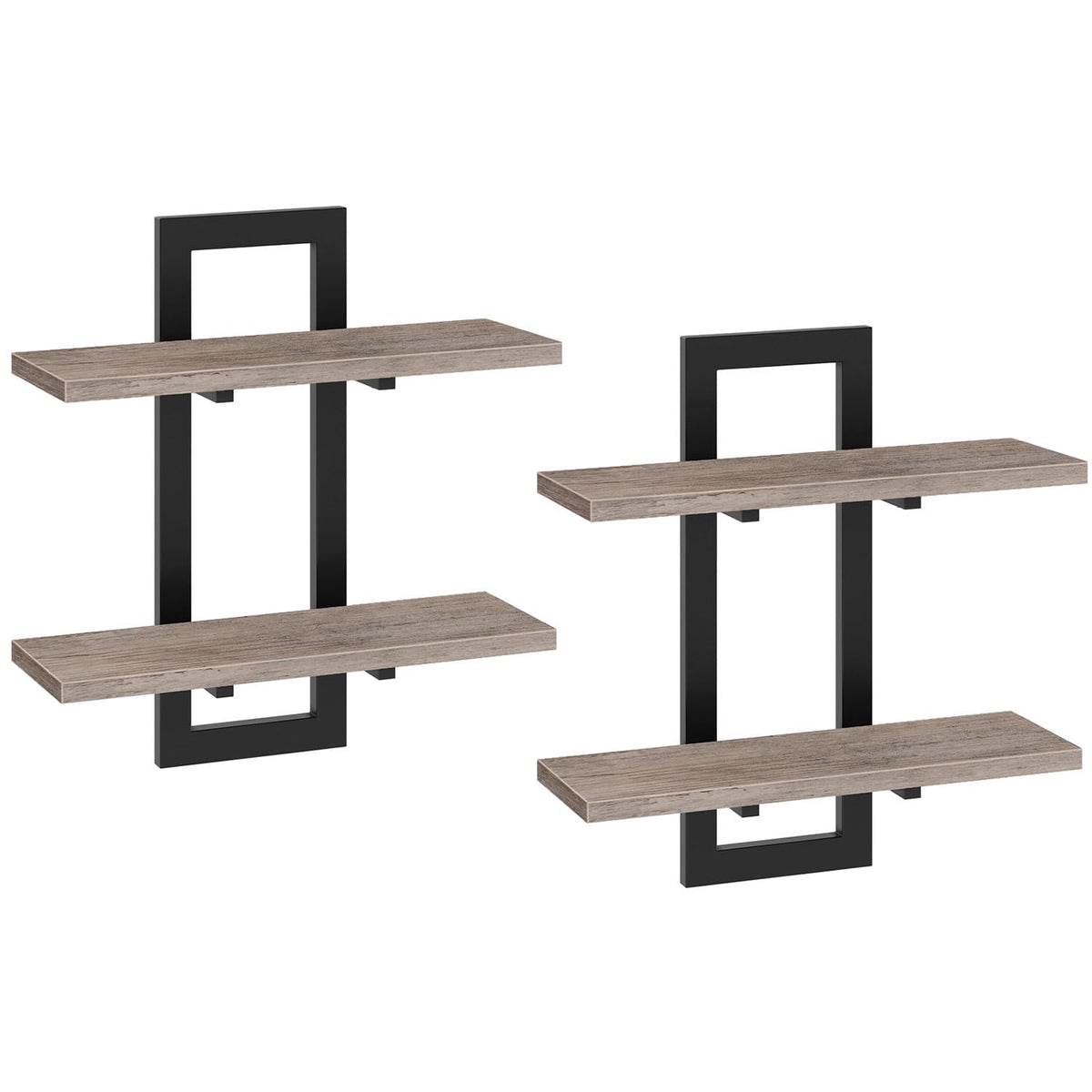 HOOBRO easy-clean surface simplifies maintenance of the shelves.