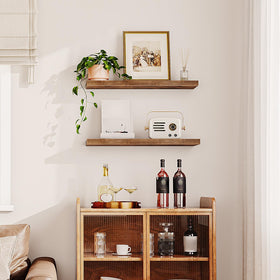 HOOBRO durable load capacity up to 22 lb per shelf for daily use.