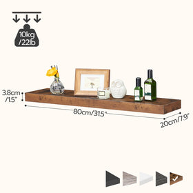 HOOBRO wall-mount instructions illustrating quick and easy installation.