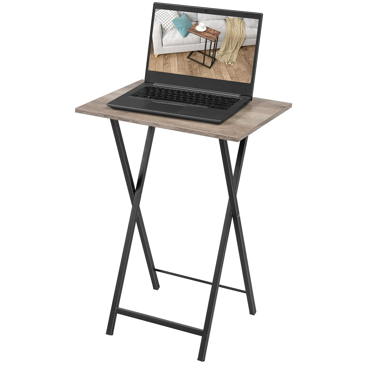 HOOBRO folding TV table easy assembly with included instructions