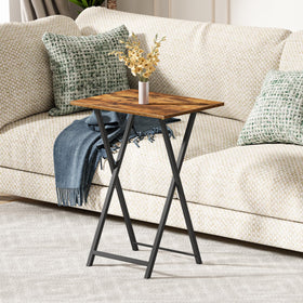 HOOBRO portable folding table easy to move between rooms.