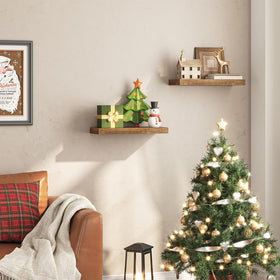 HOOBRO invisible brackets shelves highlight clean floating look and stable support