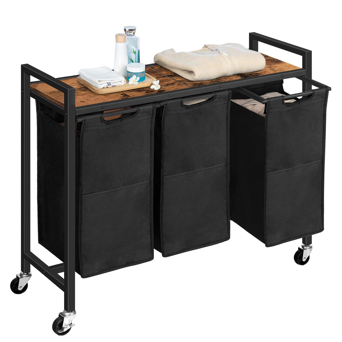 HOOBRO laundry sorter in a home setting showcasing practical organization.