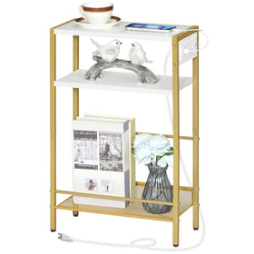 HOOBRO mesh lower rack holds magazines or books neatly