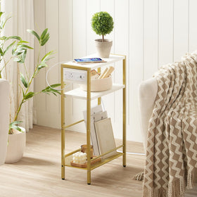 HOOBRO multi-use table adapts as sofa side, bedside, or display surface