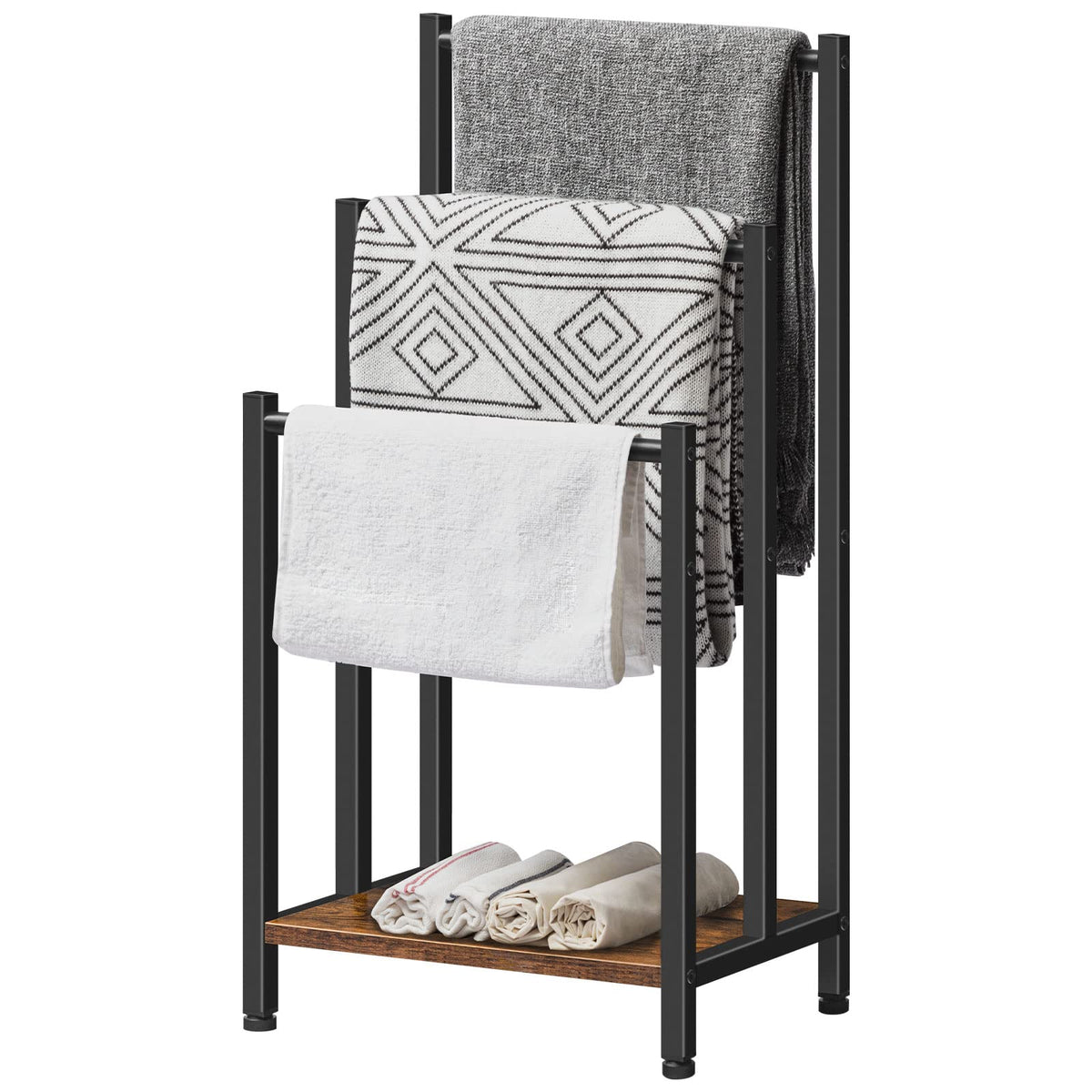 HOOBRO compact drying solution for towels and laundry in tight spaces