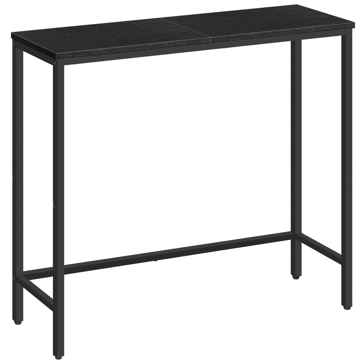 HOOBRO narrow console table front view shows compact design for small spaces.
