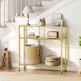 HOOBRO 3 tier mesh shelves organize decor and books