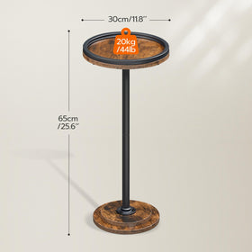 HOOBRO pedestal with double layer adds stability and classic style.