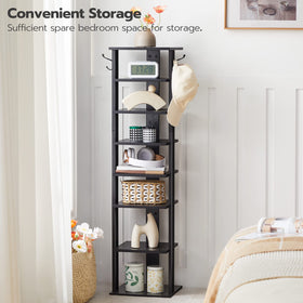 HOOBRO removable shelves accommodate boots and heels securely.