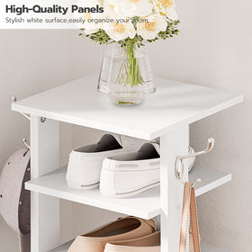 HOOBRO removable shelves accommodate boots and heels with flexibility.