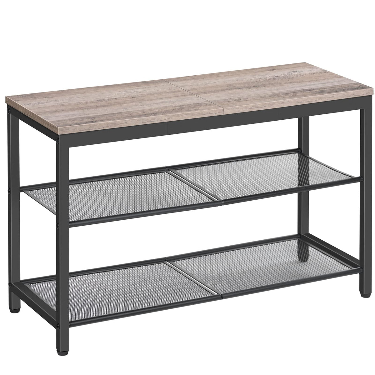 HOOBRO shoe bench 3-tier entry highlights compact, organized footwear storage.