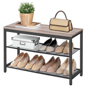 HOOBRO versatile design serves as shoe rack and compact bench.