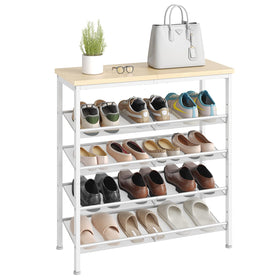 Hoobro boot-height adjustable shelves for tall footwear storage