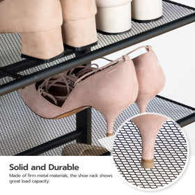 HOOBRO closet-friendly arrangement for shoes and small items