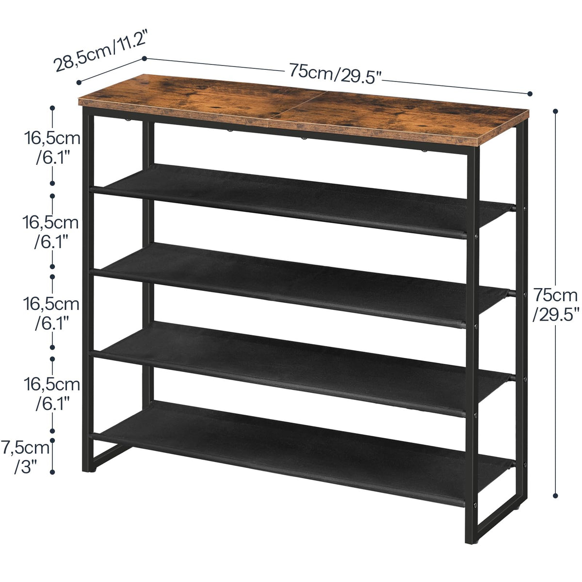 HOOBRO sturdy iron frame provides durable, stable daily use.