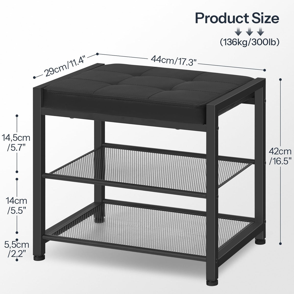 HOOBRO PU seat detail shows durable material and neat stitching.