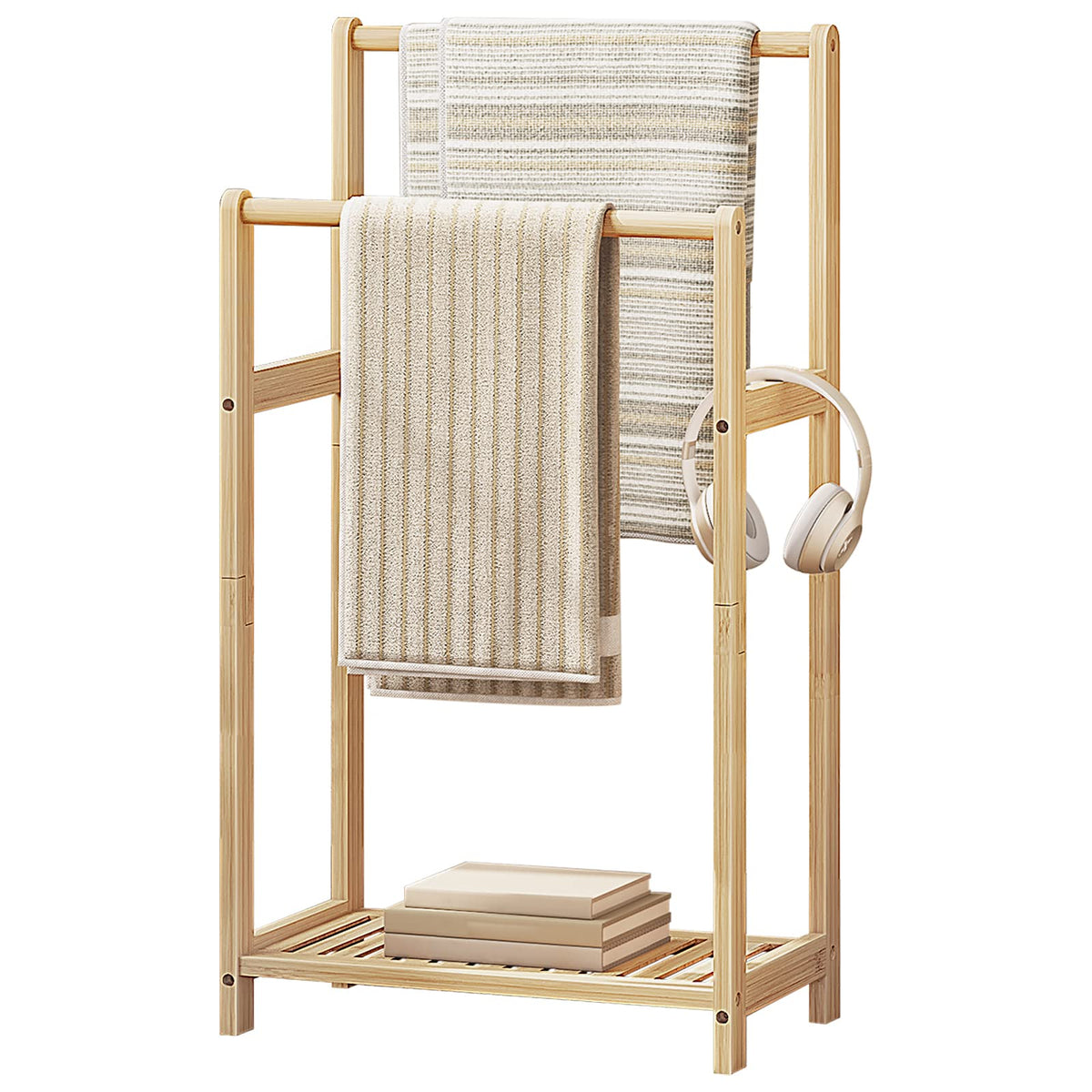 HOOBRO space-saving towel rack designed for compact rooms