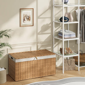 HOOBRO basket folds flat for easy storage when not in use