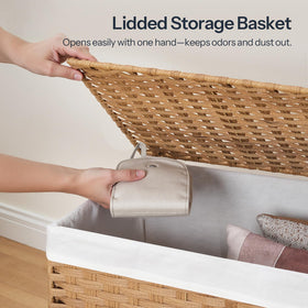 HOOBRO basket sides with hollow handles for quick transport